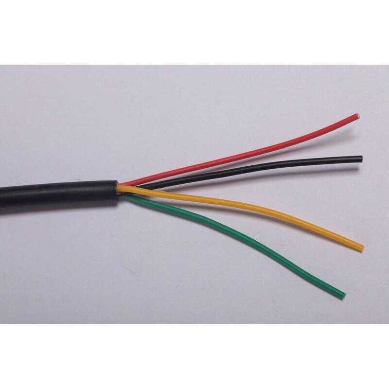 National standard AVVR RVV4 5-core 0.2/0.3/0.5 square power signal ...