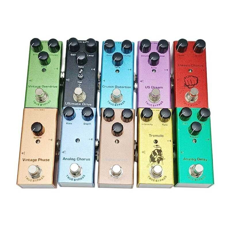 Guitar Pedal Electric Vintage Overdrive/Us Dream/Classic Chorus/Vintage
