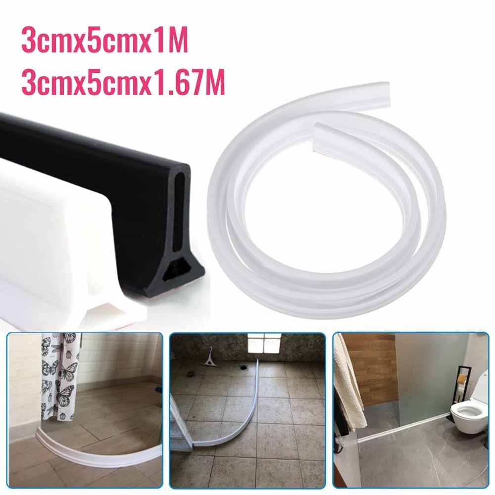 in stock Bathroom Water Stopper Water Partition Dry and Wet Separation ...