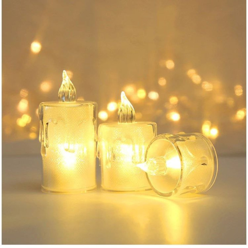 Electronic candle lights romantic LED proposal props ceremonial sense ...