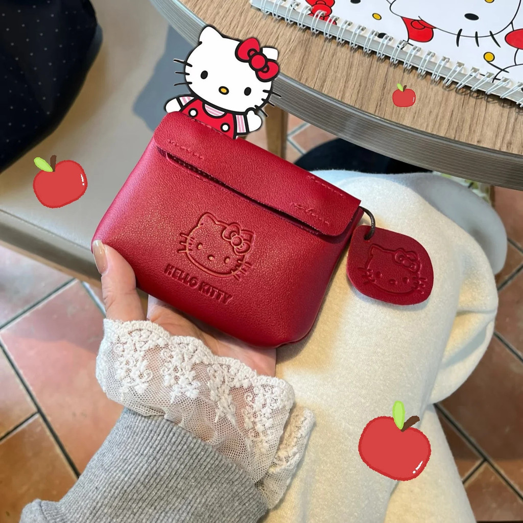 2025 Classic Coin Purse Red Cortex Short Wallet Storage Bag Anime ...