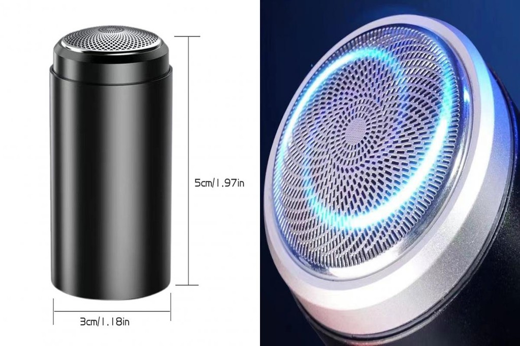 Wet Dry Shaver Microvibration Shaver Portable Mini Electric Shaver Usb