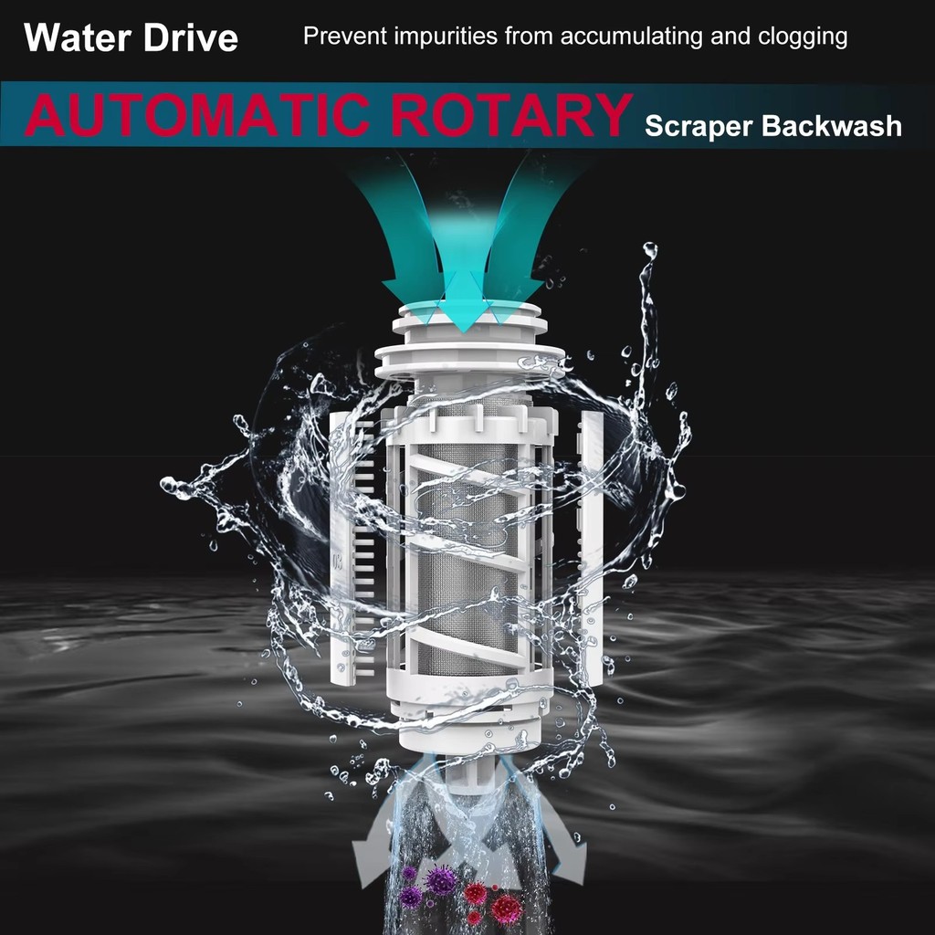 ALTHY PRE-AUTO1 Automatic Flushing Backwash Prefilter Spin Down ...