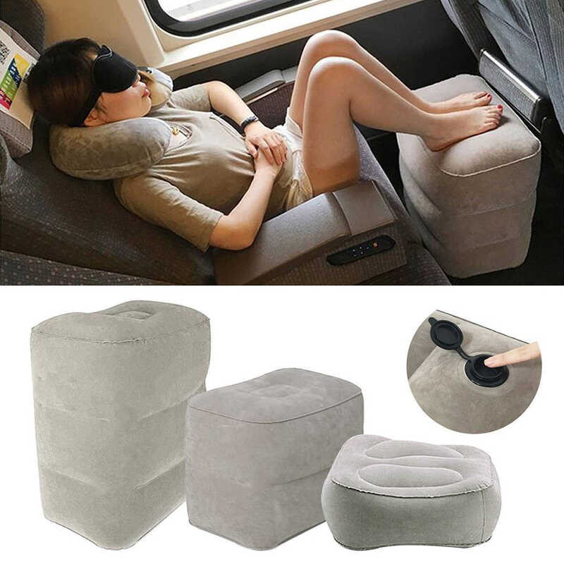 PVC 0 Flight Sleeping Footrest Resting On Airplane Car Bus Adjustable ...