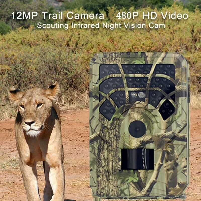 1080P 16Mp HD Infrared Wildlife Camera Trail Outdoor Wild Animal Night ...