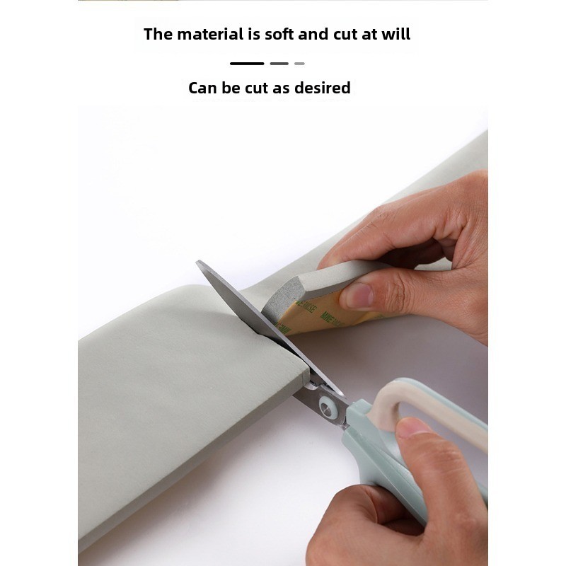Wallpaper Self-Adhesive Waterproof Wall Baseboard Decorative Frame Anti ...