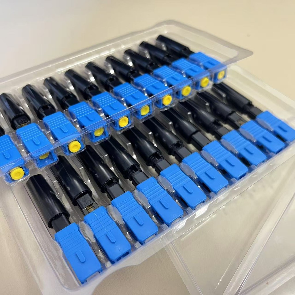 Direct insertion fiber optic cold junction sub FTTH sub head SC UPC pre ...