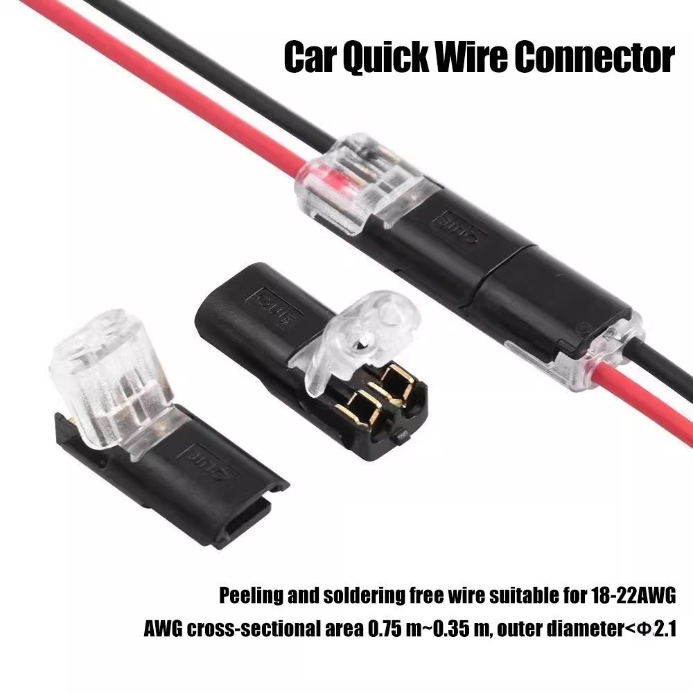 2 Pin Way Plug Car Wire Electrical Cable Crimp Terminals - Waterproof ...