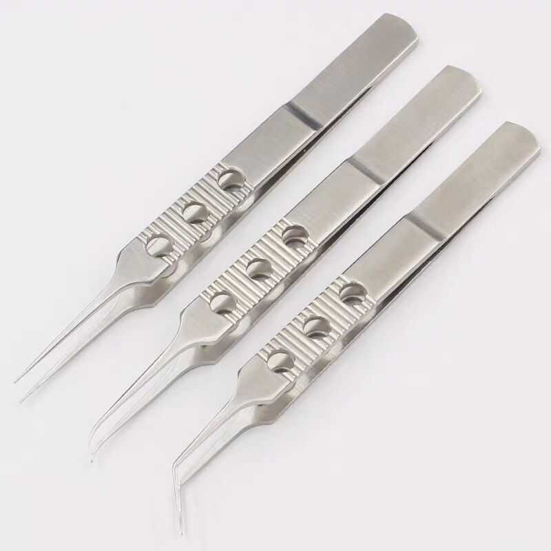 Ophthalmic instruments large/small microsurgical forceps, surgical ...