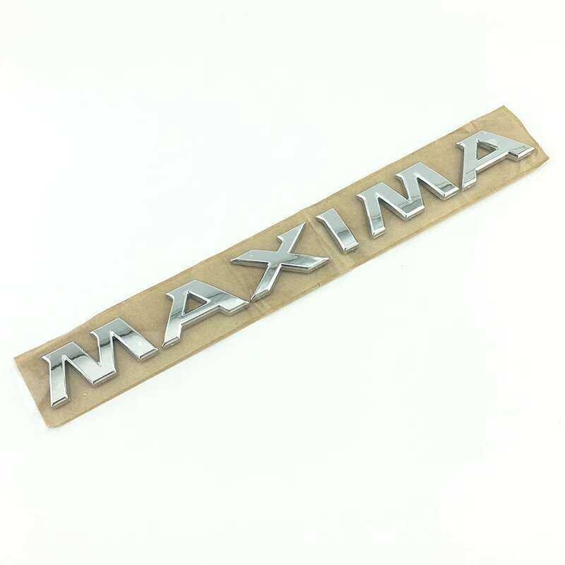 Logo English Letter Sticker MAXIMA Trunk Label Rear Car Emblem | Shopee ...
