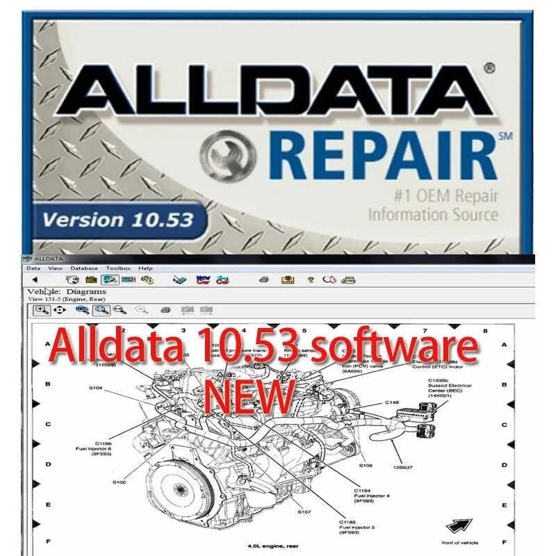 Alldata Φ Ang 10.53 2024 Automotive Diagnostic Software Ay Nagbibigay ...
