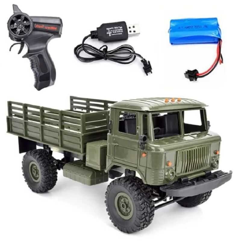 B-24 Remote WPL Control Truck DIY Off-Road 4Wd RC Car 4 Wheel Drive ...
