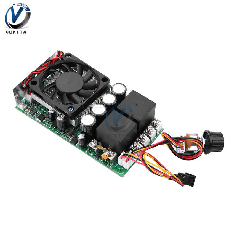 SK Dc10-50V 100A PWM Controller 3000W Adjustable DC Motor Driver Board ...