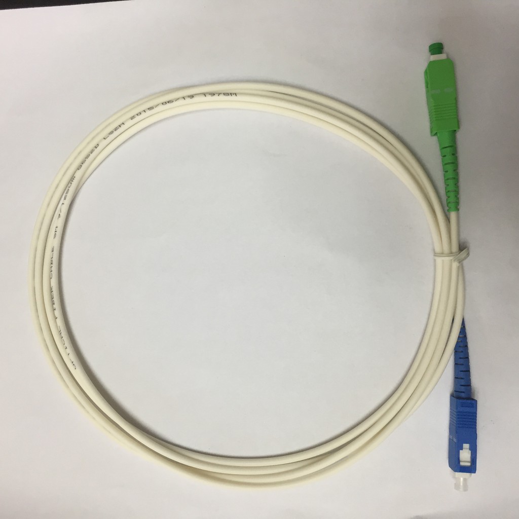 in stock 2Meters SC APC to SC UPC fiber Optical Patch Cord Fiber Optic ...