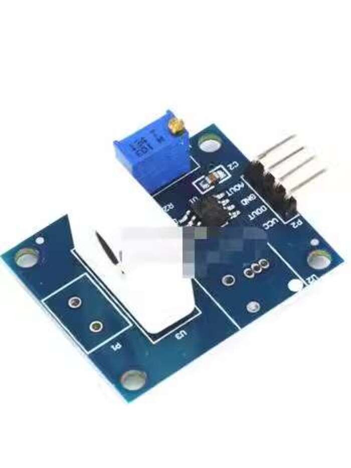 WCS1700 Hall current sensor adjustable 70A short circuit/overcurrent ...