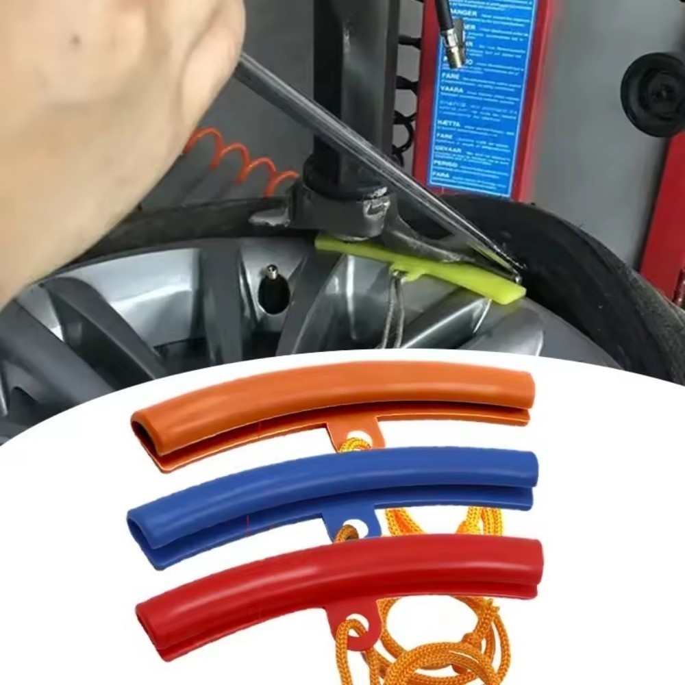 Wheel Steel Ring Protective Sleeve Wheel Rim Edge Protectors Wheel ...