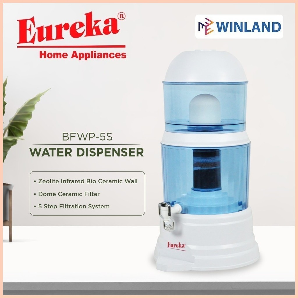 ♂ Eureka by Winland Bio Fresh Water Purifier (5 Step Filtration System ...