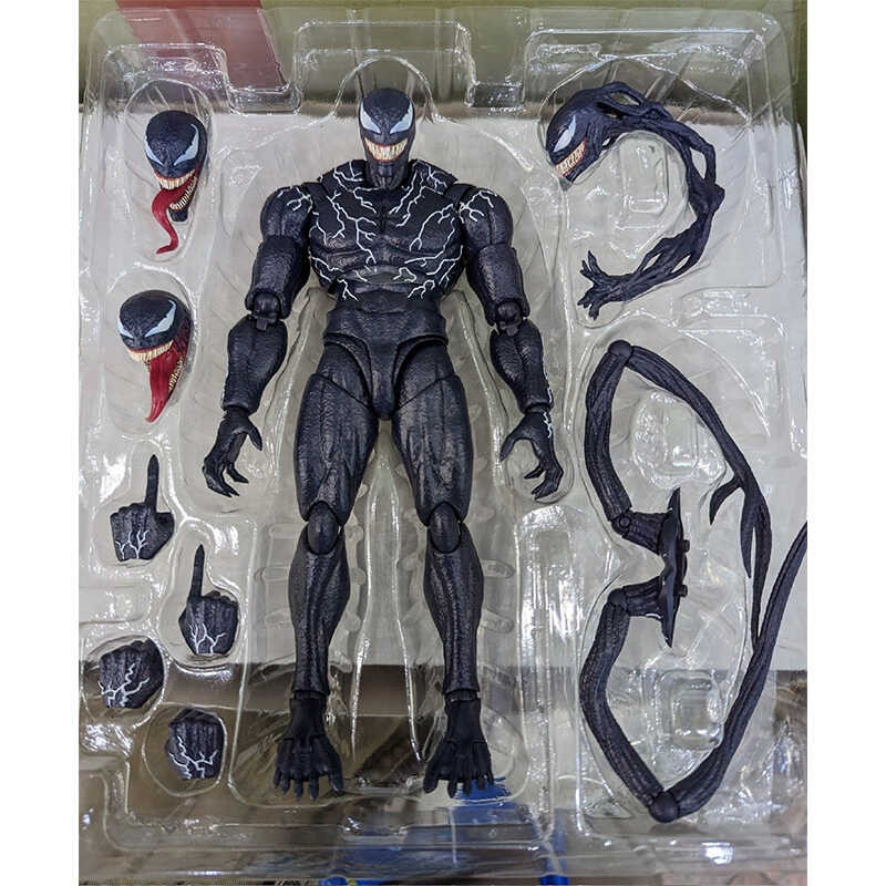 thumbnail image 2 of Venom: Let There Be Carnage Action Figure – 18cm Model Toy, PVC, New 2 of 5