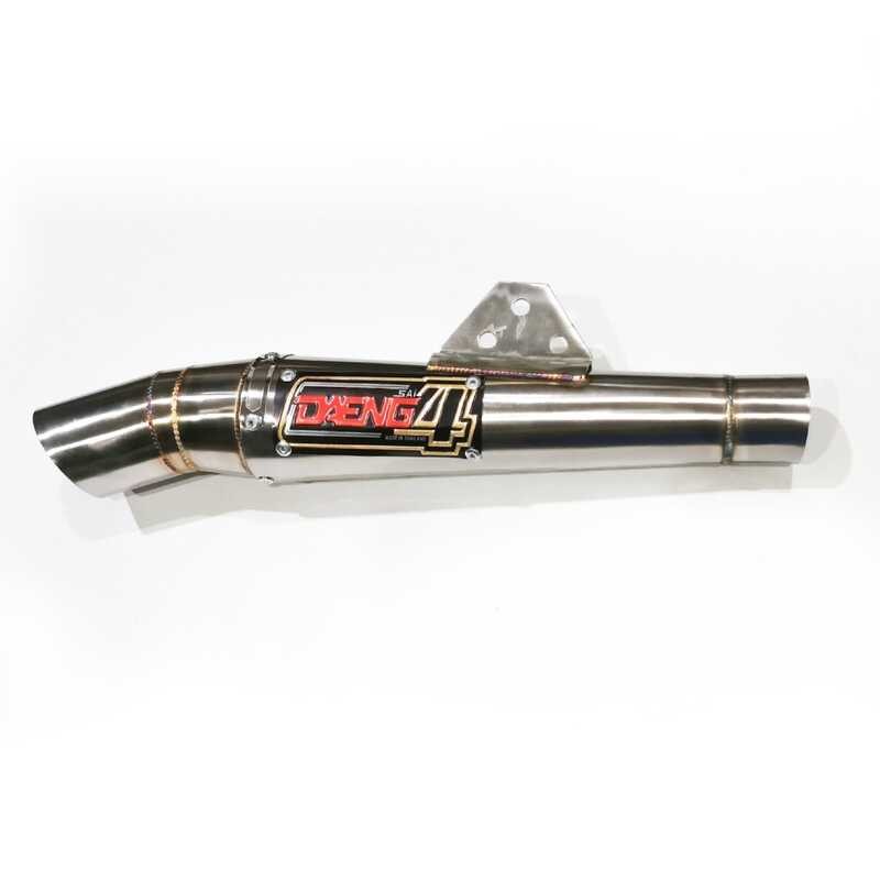 LY DAENG SAI 4 WORM TYPE Motorcycle Exhaust Muffler Pipes Tube Ong Taon ...