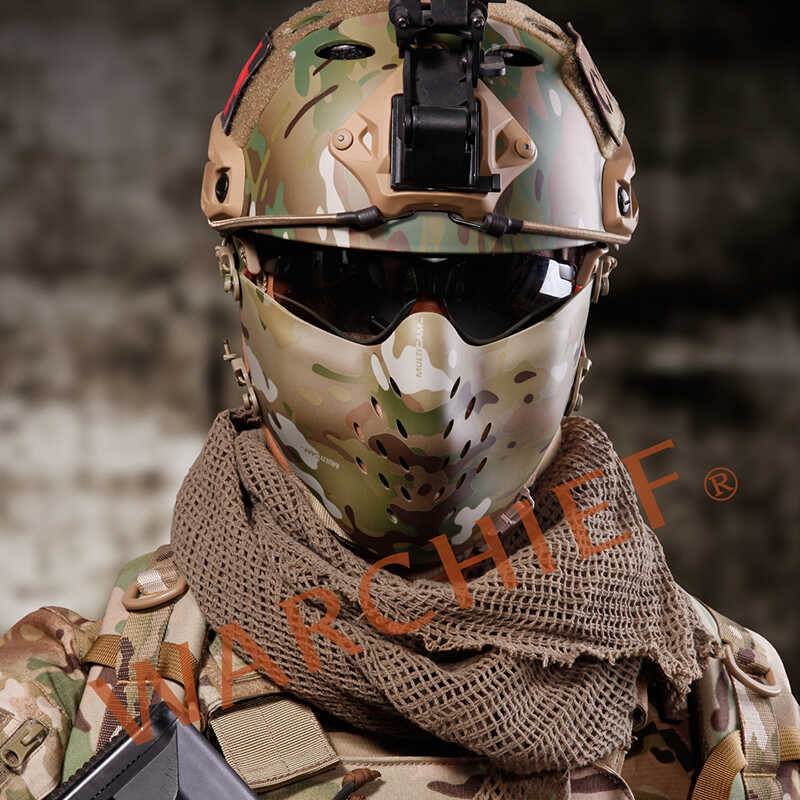 Chief's new M07 fierce general half face protective mask CS field ...