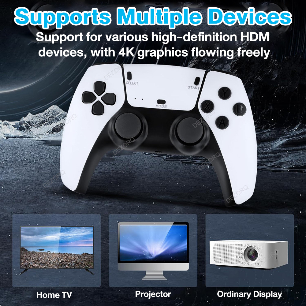 New 4K HD 20000 Games Video Game Console GAME STICK TV 64GB Wireless ...