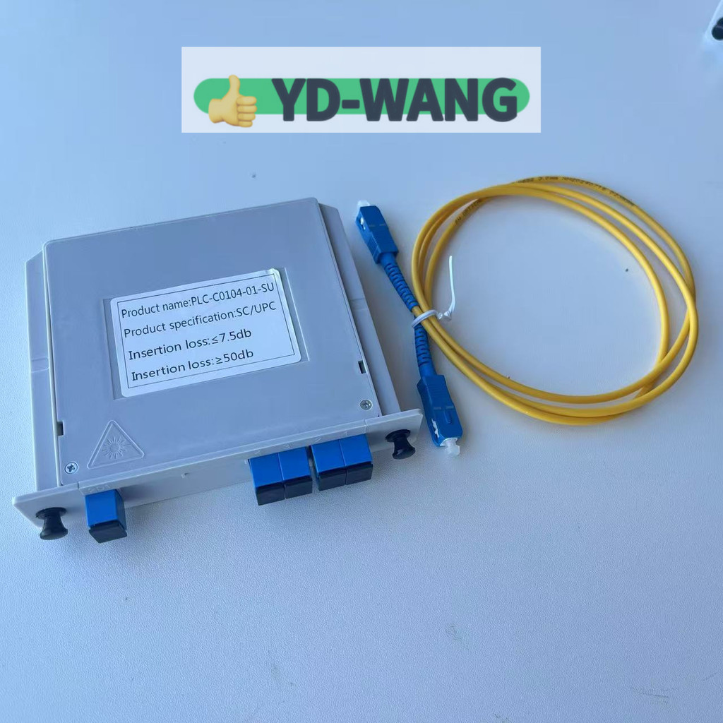Fiber Optic PLC splitter SC UPC 1x2 1x4 1x8 SM Cassette Insertion Type ...