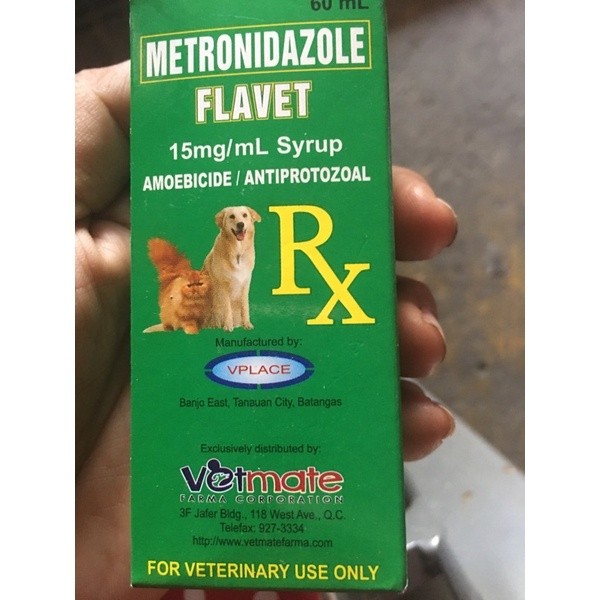 FLAVET SUSPENSION 60ml for dogs & cat (gamot sa pagtatae na may ...