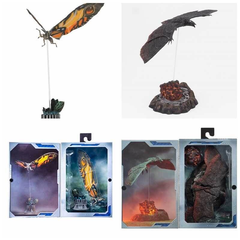 2019 W Anime Godzilla Monster 7-Inch Mothra Mothra Dun Box Set Handmade ...