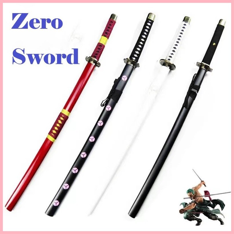 One Piece Sword Roronoa Zoro Law Bleach Ichigo Wooden Sword Cosplay ...