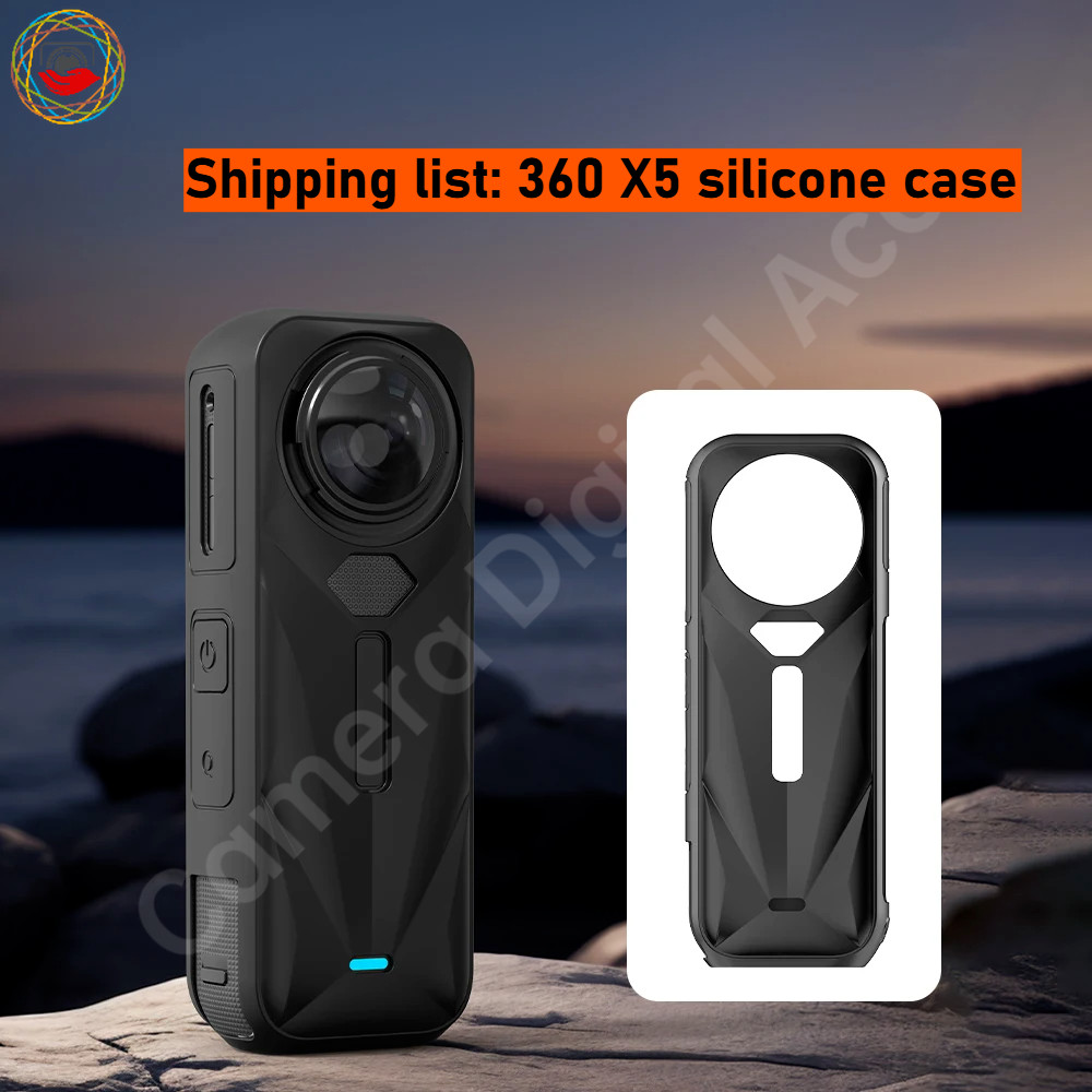 Insta360 X5 Schutzhülle Silikon - Schutzrahmen Für Action Kamera