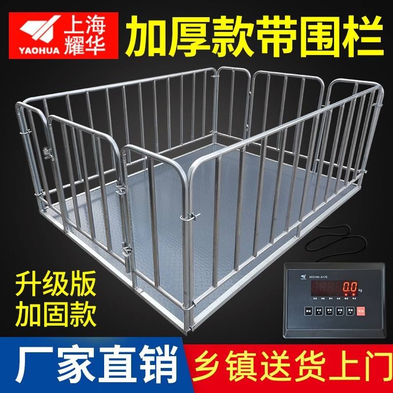 Three-year Warranty Shanghai Yaohua Wired Ground Scale Scale Pig Scale ...