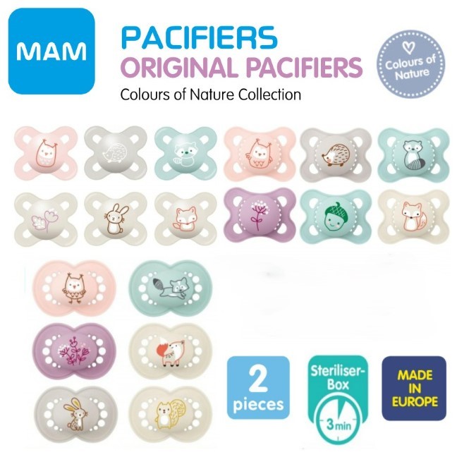 MAM Pacifiers (2pcs) | Shopee Philippines
