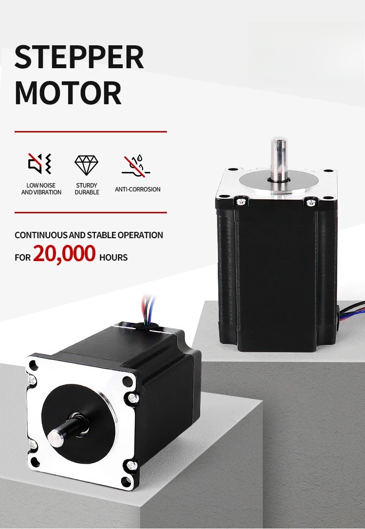 SOULUCK Nema 23 Stepper Motor 57x57x76mm Body 1.8 Stepper Angle 3.0A - View #12