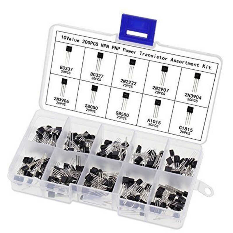 TO-92 transistor sample box, 200 pieces, 480 pieces, 840 pieces ...