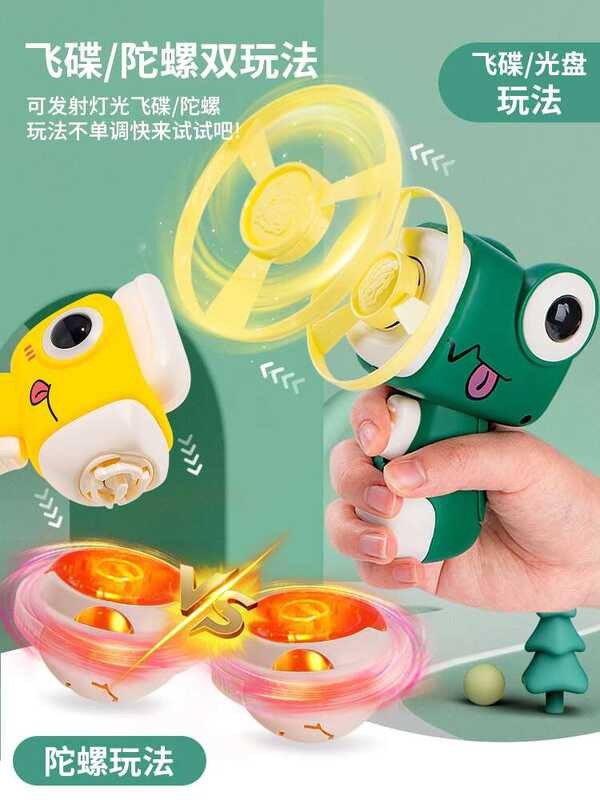 Flying Disc Luminous Bamboo Dragonfly Flying Fairy Little Girl Spinning ...