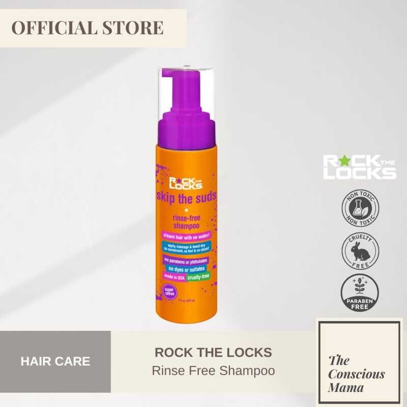 ROCK THE LOCKS - Rinse Free Shampoo (7 Oz.) 630 | Shopee Philippines