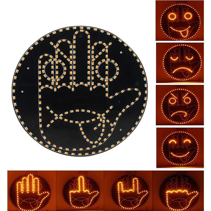 Expression Car Remote Control Led Lighting Road Rage Middle Finger ...