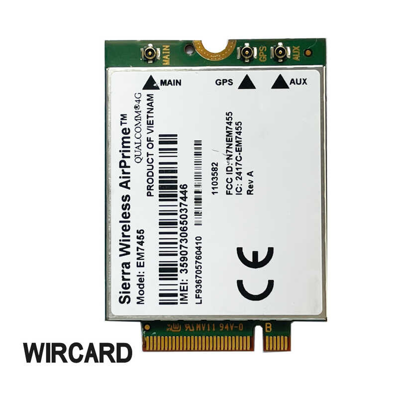 FDD/TDD EM7455 LTE Cat6 NGFF M.2 Module 4G Card 300Mbps For Laptop ...