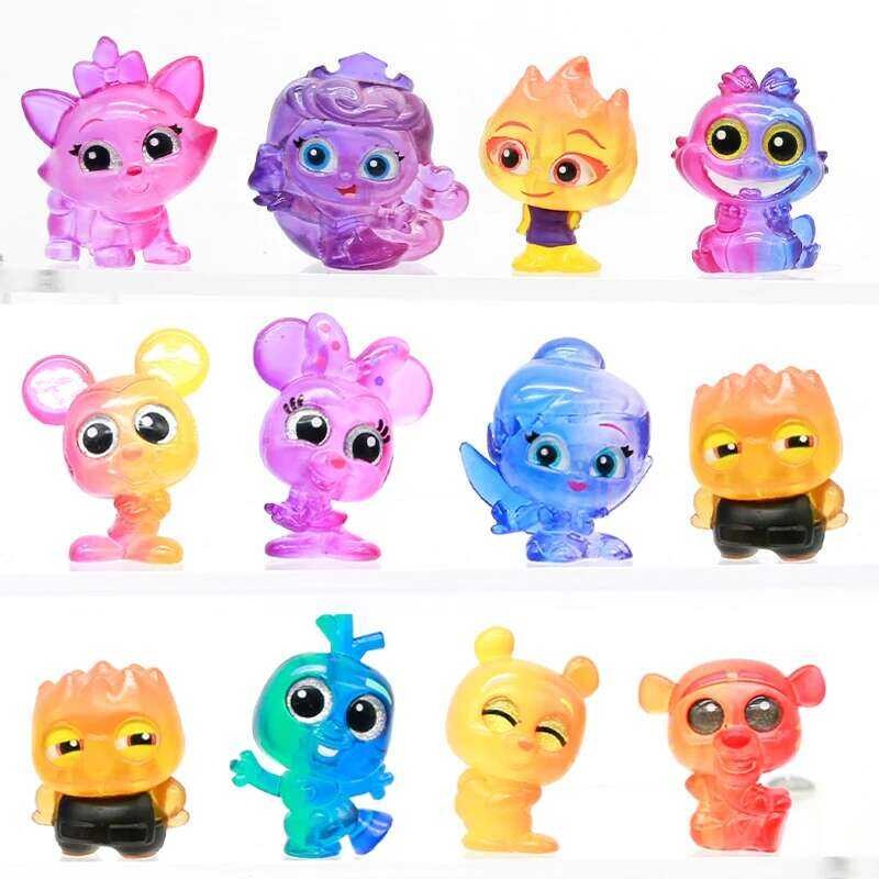 Doorables Glass Eyes Blind Box Coloured Translucent Collectibles Rare ...