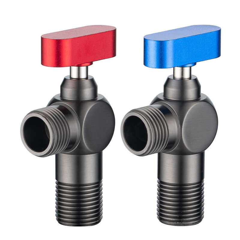 Full Copper Ball Valve, Full Open High Flow Angle Valve, Dedicated ...