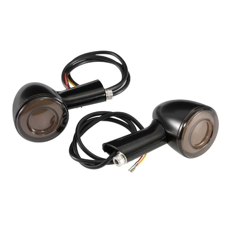 970 Front Rear Motorcycle Signals Universal LED YIQI Turn Signal Light ...