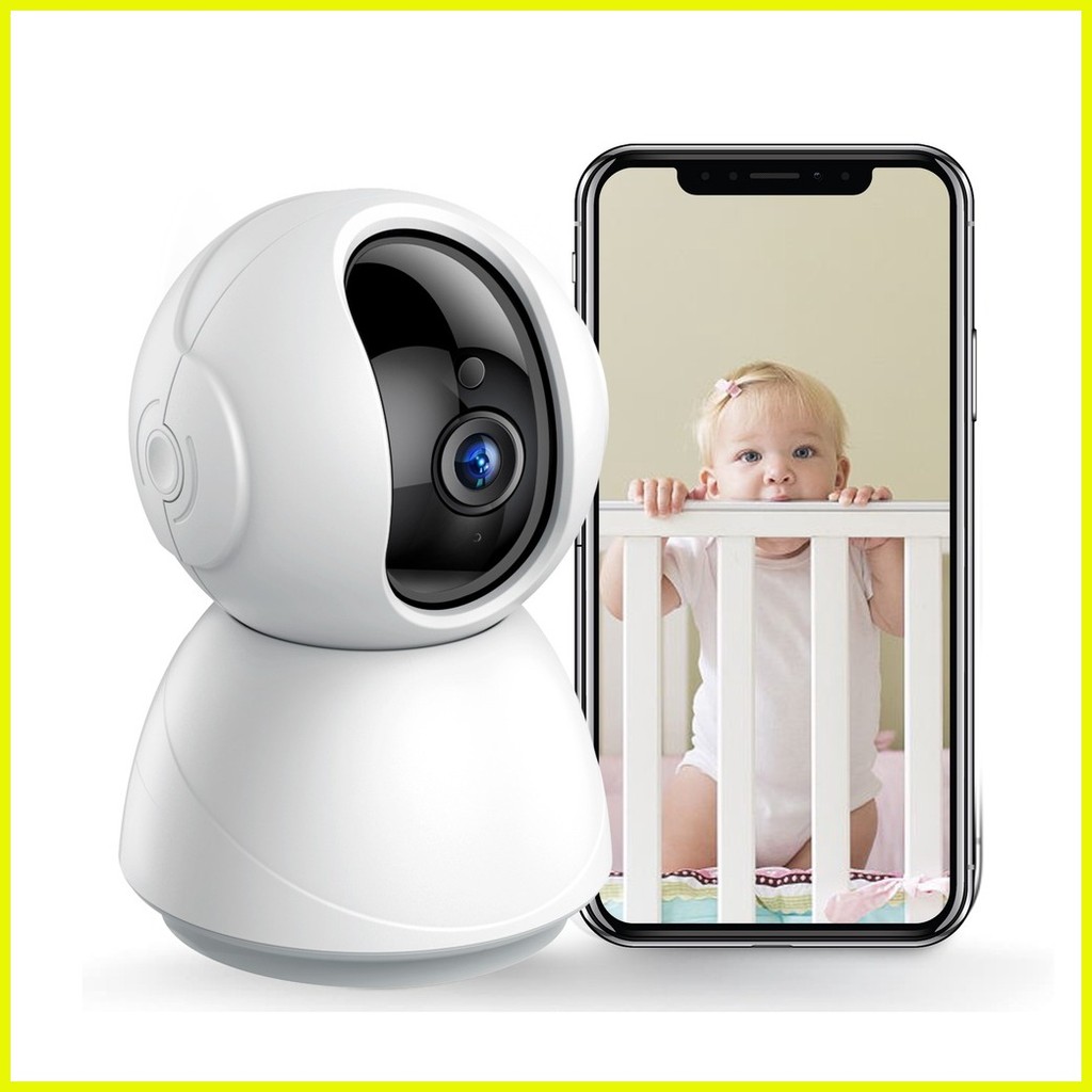 ∆ ۞ Wifi Baby Monitor Indoor Wifi Camera Video Surveillance Camera 5MP ...