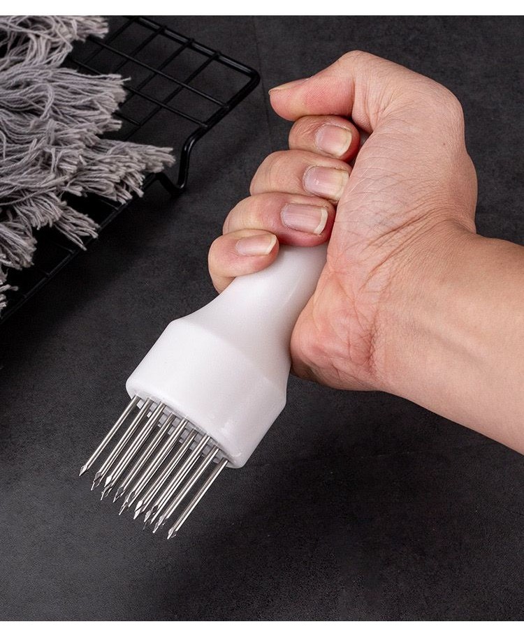 Stainless steel kitchen pork belly tool, meat tenderizer, roast meat ...