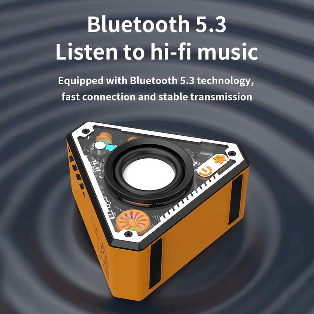 G200 RGB Wireless Bluetooth Mini Magnetic Speaker Portable Stereo Bass ...