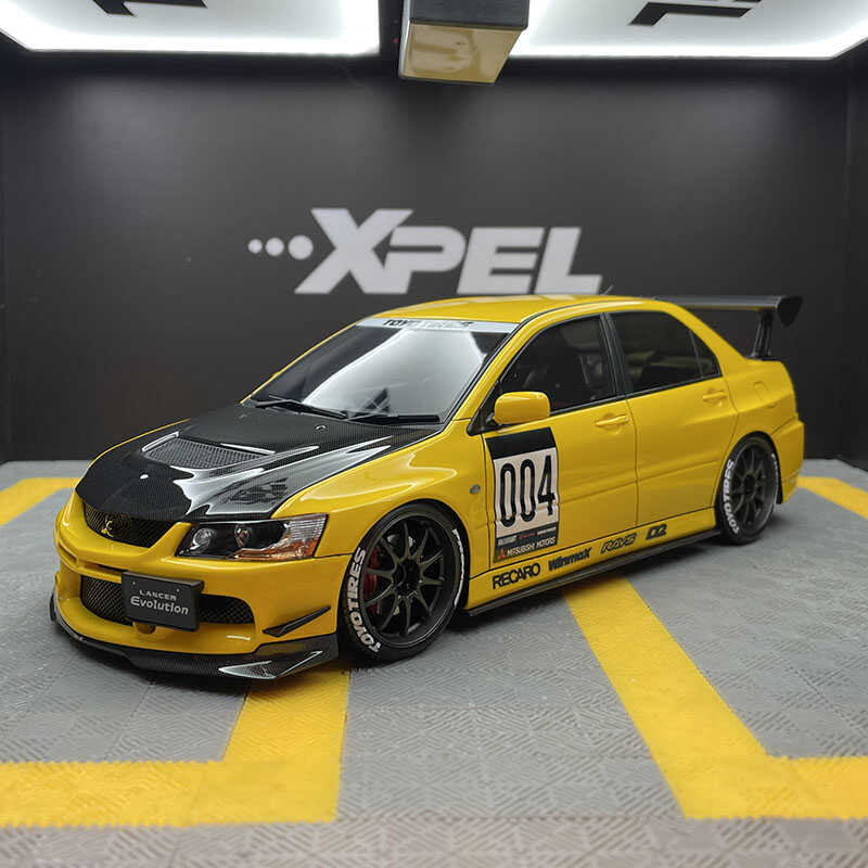 1/18 2 ☆ Scale Evolution ⅸ Resin Plastic Emulation Car Model Collection ...