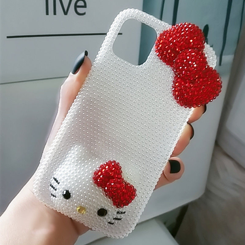 for Phone Rhinestone 7 Cartoon Hello Kitty 11 Protective Case 6 Female ...