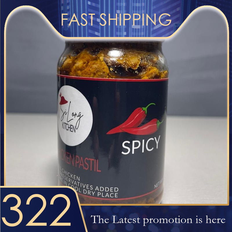 Spicy Chicken Pastil By Silong Kitchen Pastil Jar | Shopee Philippines