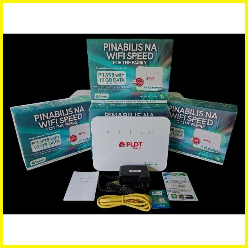 Prepaid WiFi Boosteven Cat6 LTE-Advanced R281/R291[Permanent Openline ...