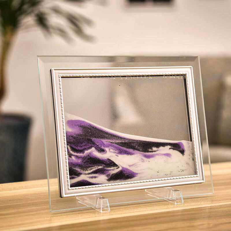 Winthfure Moving Sand Art Picture-3D Deep Sea Sandscape in Motion