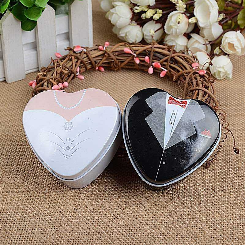 Wedding Candy Box Heart Valentines Dessert Gift Hearts Packaging ...
